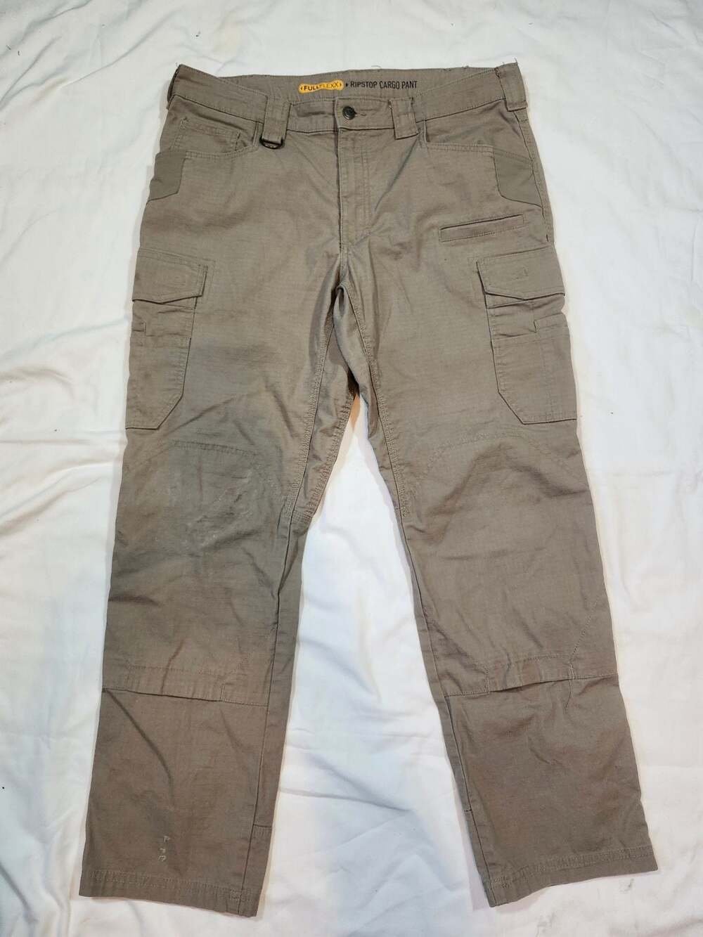 Noble Outfitters FullFlexx Ripstop Cargo Pant Mens Size 36x30 Khaki